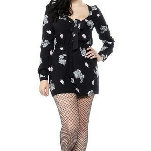 Iron fist cat romper