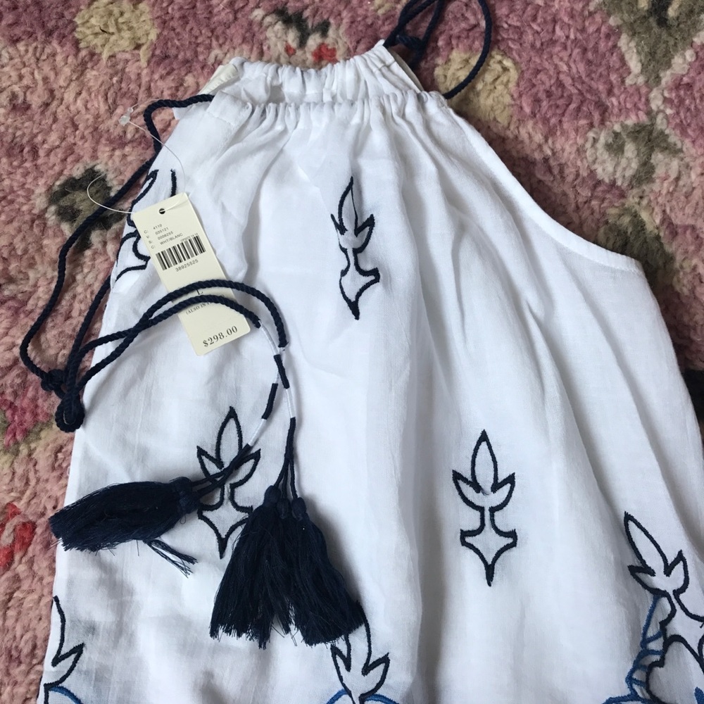 Anthropologie Embroidered Swing Tank - Picture 5 of 5