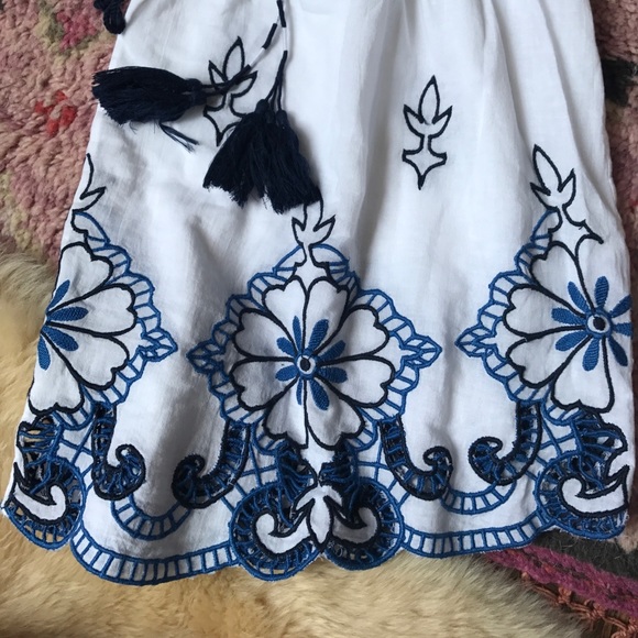 Anthropologie Embroidered Swing Tank - Picture 4 of 5