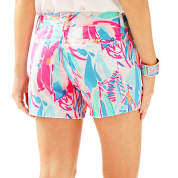 Lilly Pulitzer Callahan Shorts Out to Sea Multi 00 - Picture 2 of 4