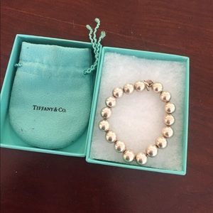 Authentic Tiffany bracelet  with box and pouch