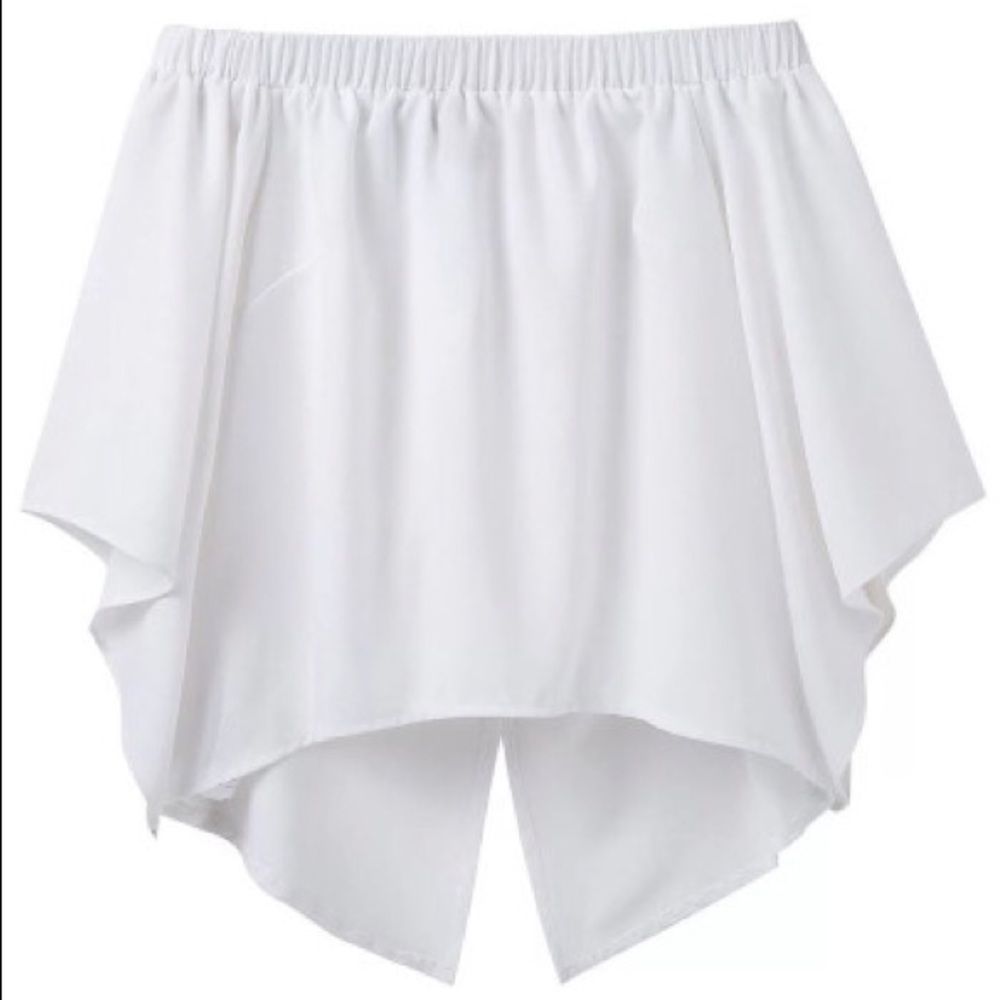 White off the shoulder top size Small BNWT!!