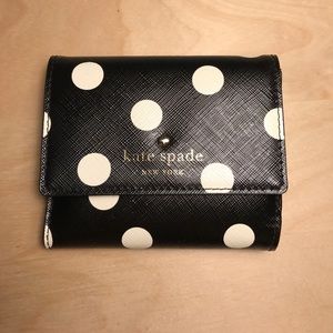 Kate Spade Polka Dot Tavy Wallet