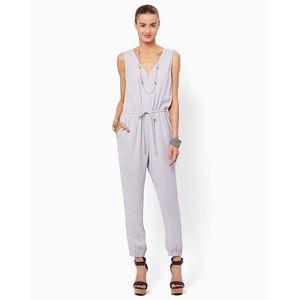 Charming Charlie Grey Jumpsuit