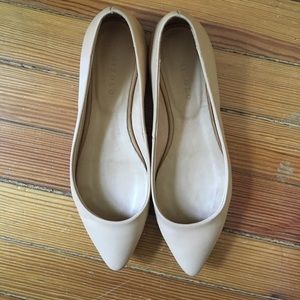 Nisolo Ava Ballerina Beige Flat 7.5