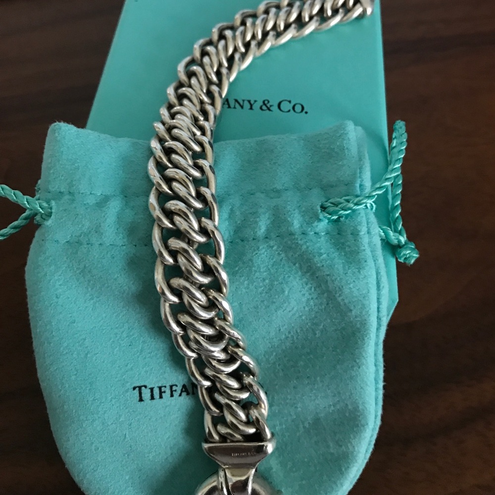 Authentic Tiffany bracelet 7 inches long