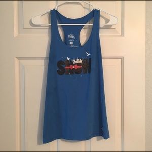 Raw Threads Snow White Racer Tank
