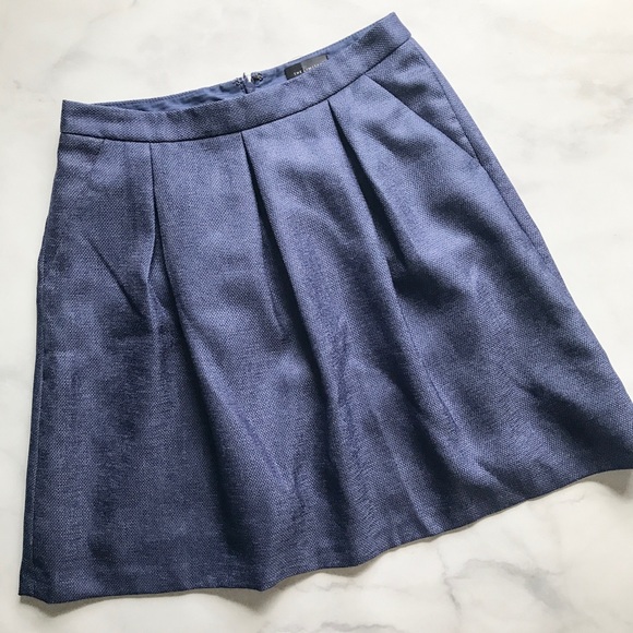 The Limited Dresses & Skirts - The Limited Woven Knit A-line Pleated Skirt