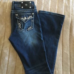 MISS ME Bling Pocket Jeans - 28