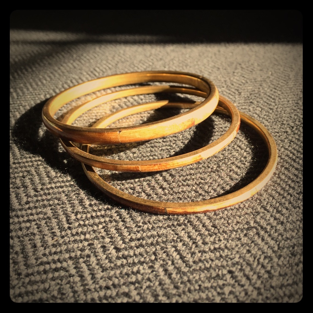 Set of 3 Vintage Bangle Bracelets