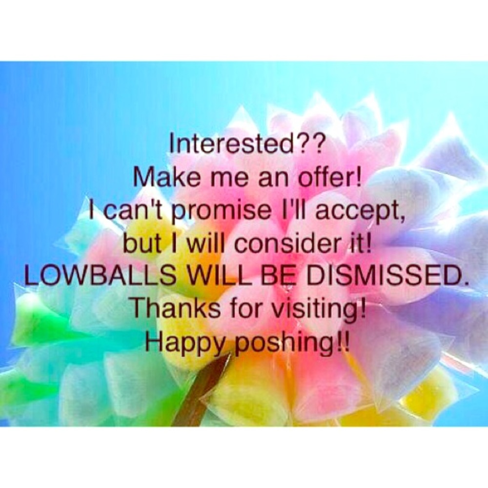 Make me a reasonable offer! NO LOWBALLS.