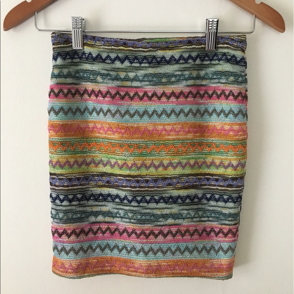 Colorful Pencil Skirt