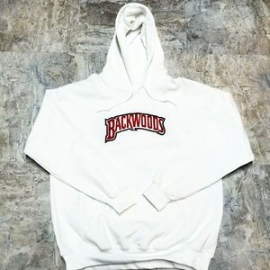 backwoods embroidered hoodie