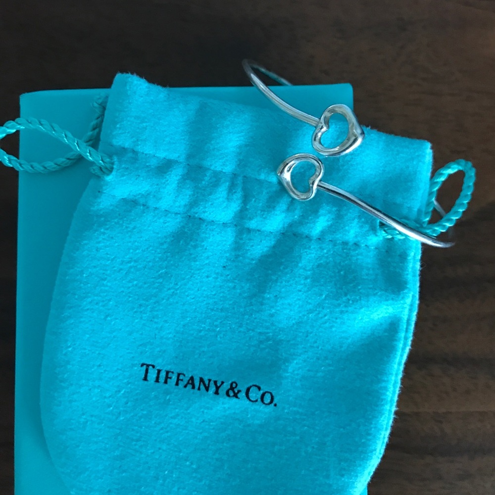 Authentic two hearts ♥️ Tiffany bracelet