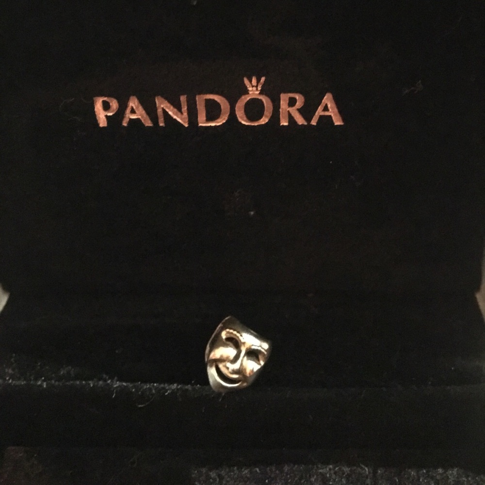Drama Mask Pandora Charm