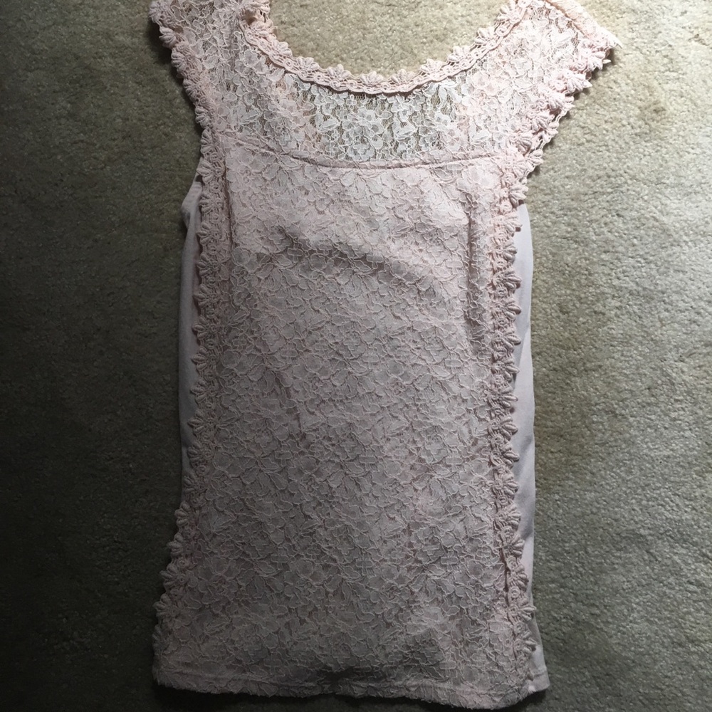 Lace tee