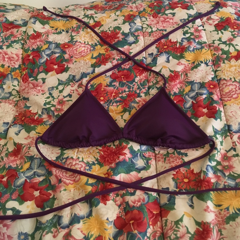 Victoria's Secret purple triangle bikini *SOLD*