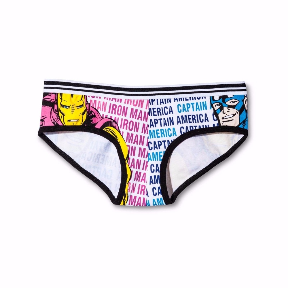 Iron Man v Captain America Hipster Panty