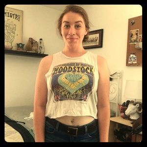 Woodstock crop top