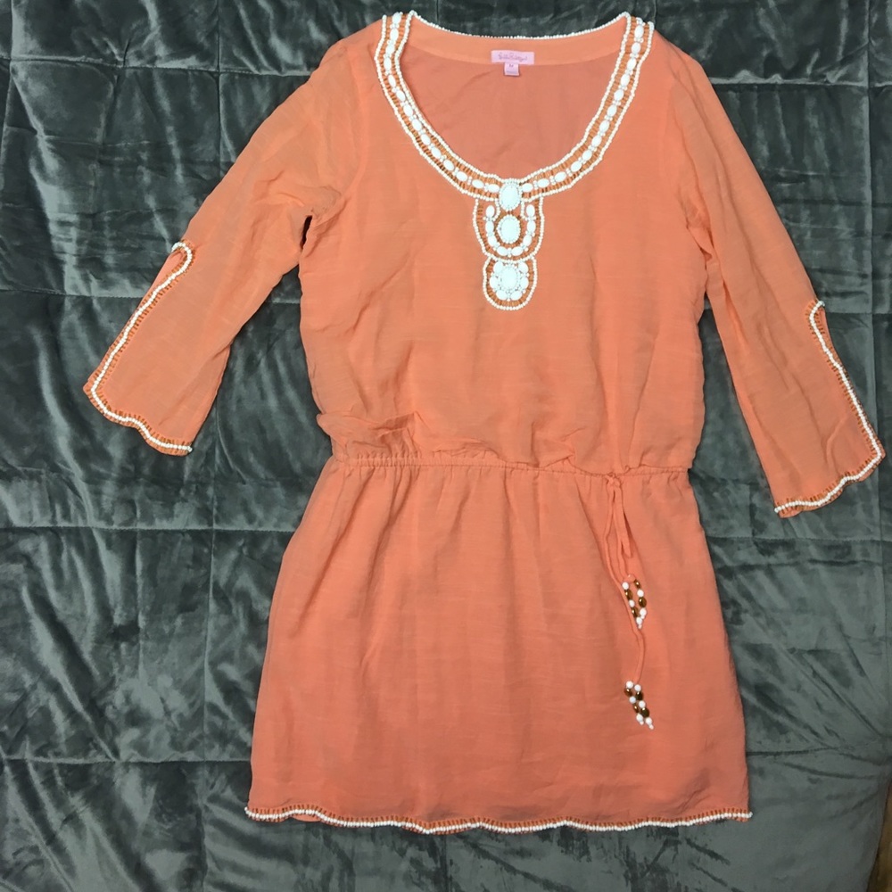 Lilly Pulitzer Delisa Dress in Yummy Melon