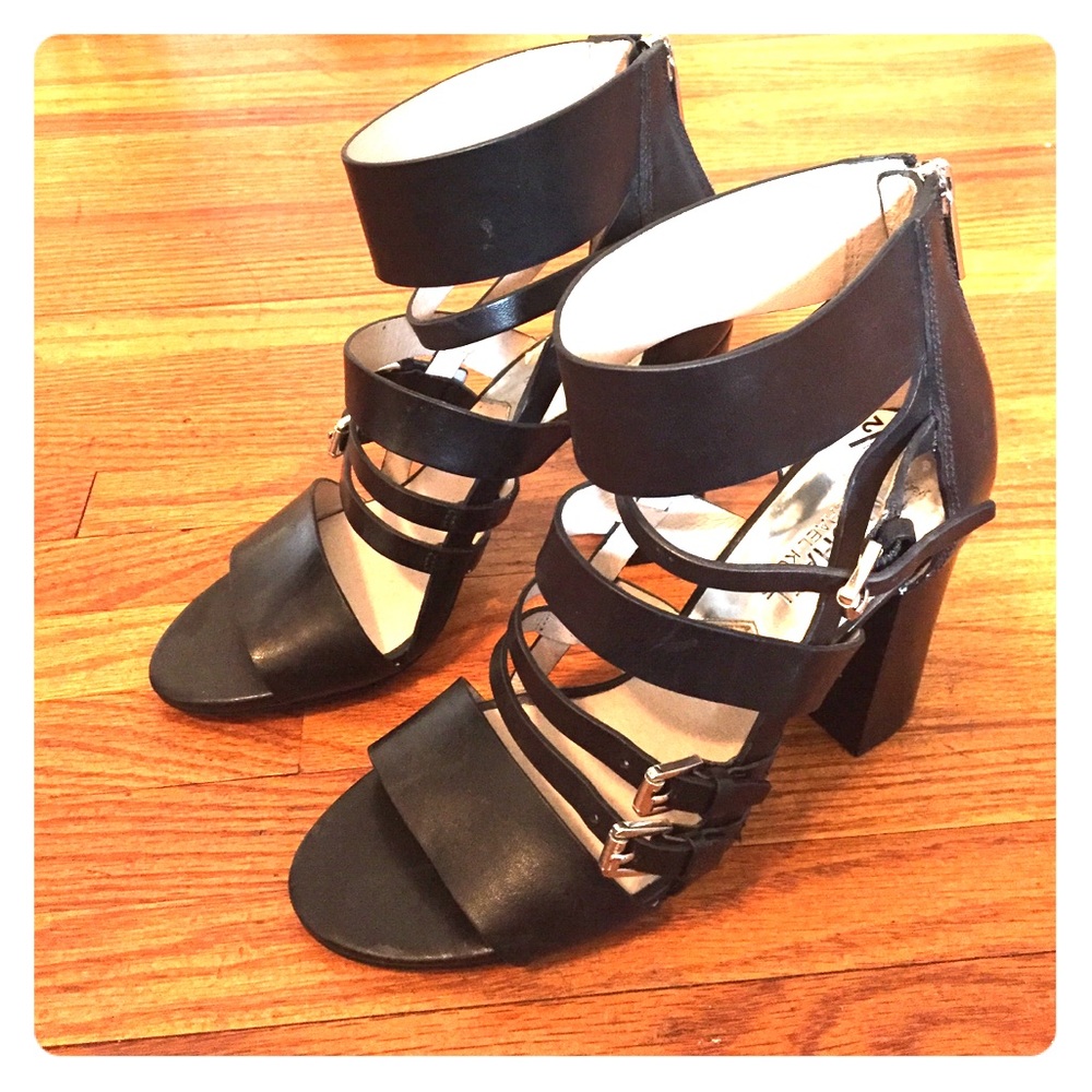 Michael Kors Strappy Chunky Heels