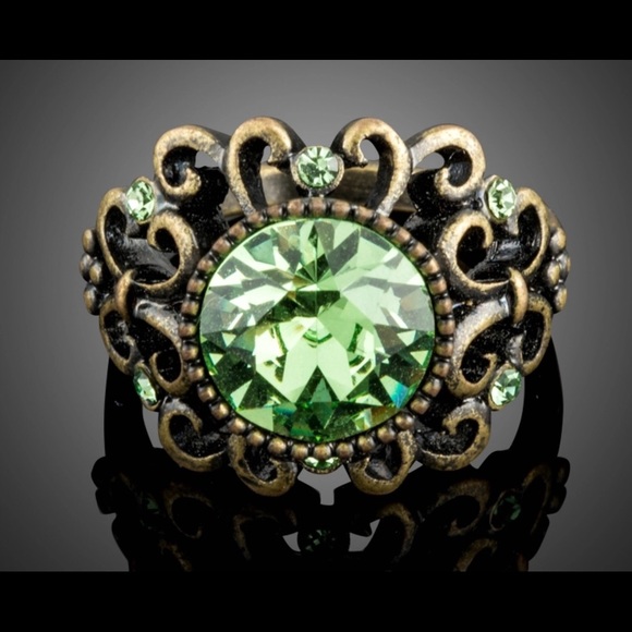Austrian Crystal Ring in 