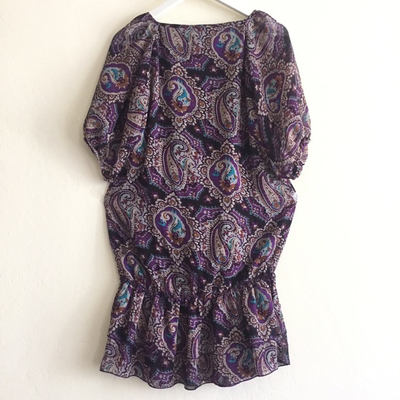 Floral dropwaist dress - Picture 2 of 4