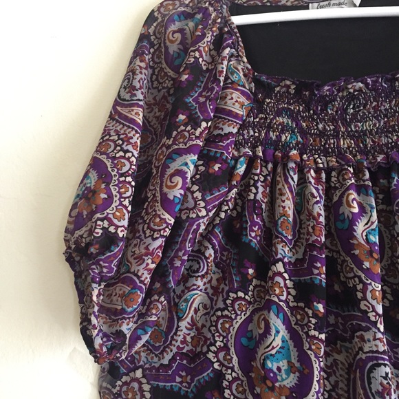 Floral dropwaist dress - Picture 3 of 4