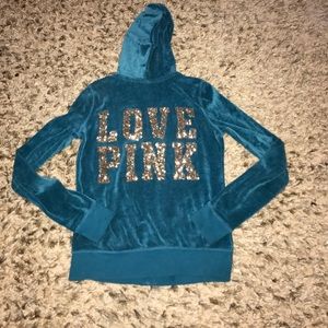 Victoria's Secret pink Bling 2piece jogger