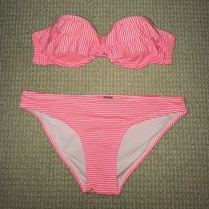 Aerie Seersucker Swimsuit