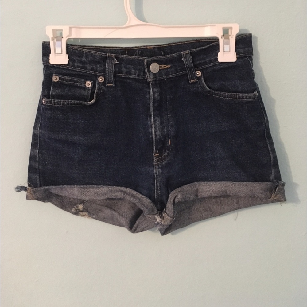 Gap cut off denim shorts