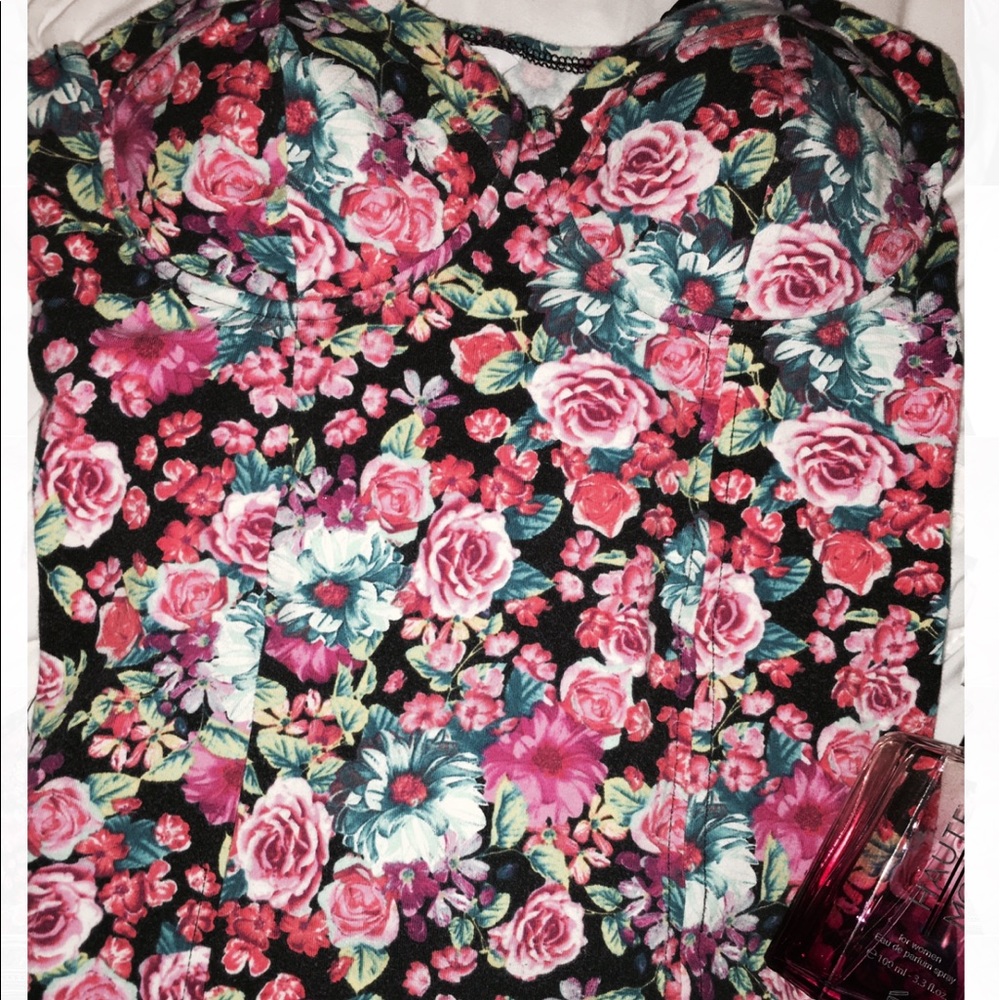 FLORAL TOP - Picture 3 of 3