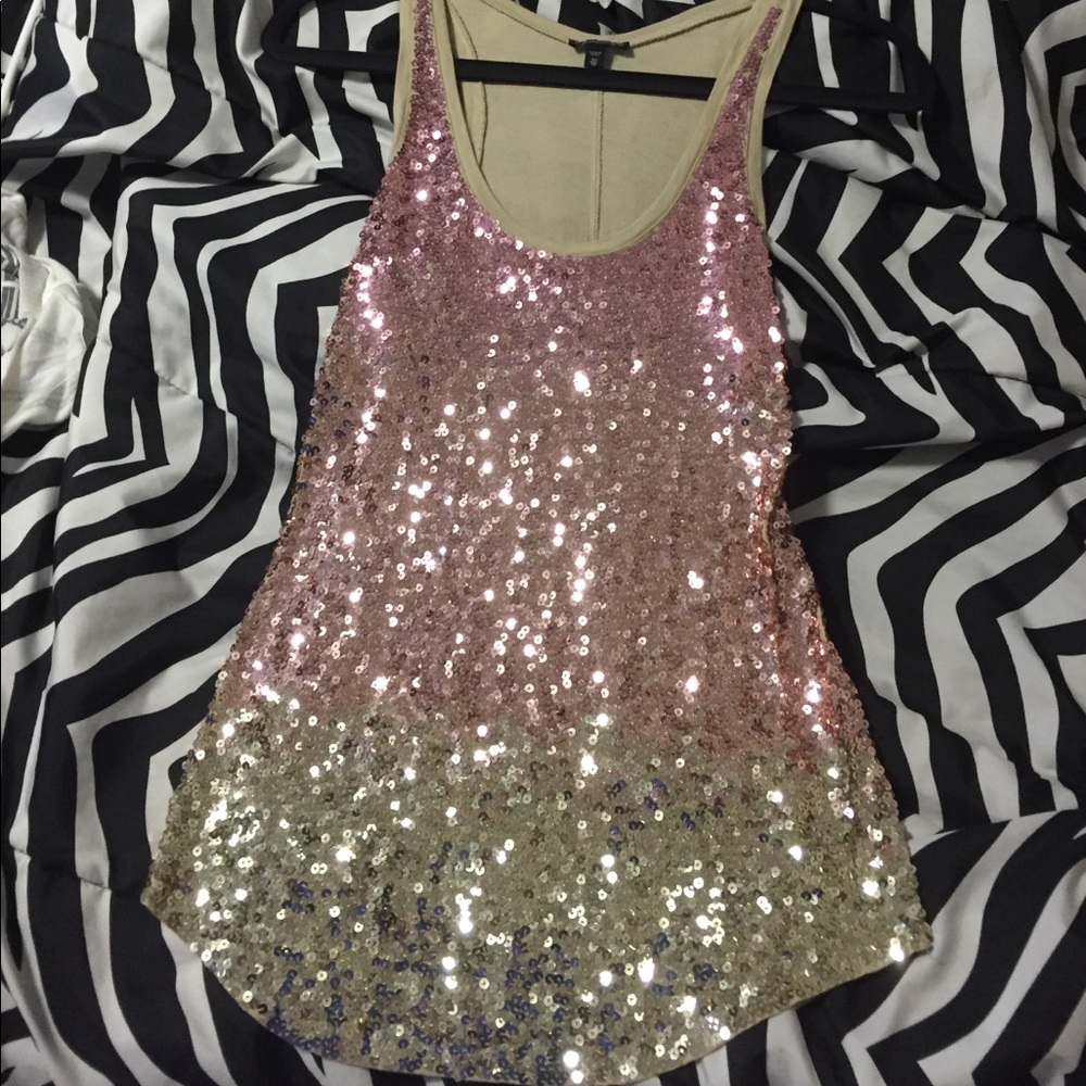 Sequin Express Tank!