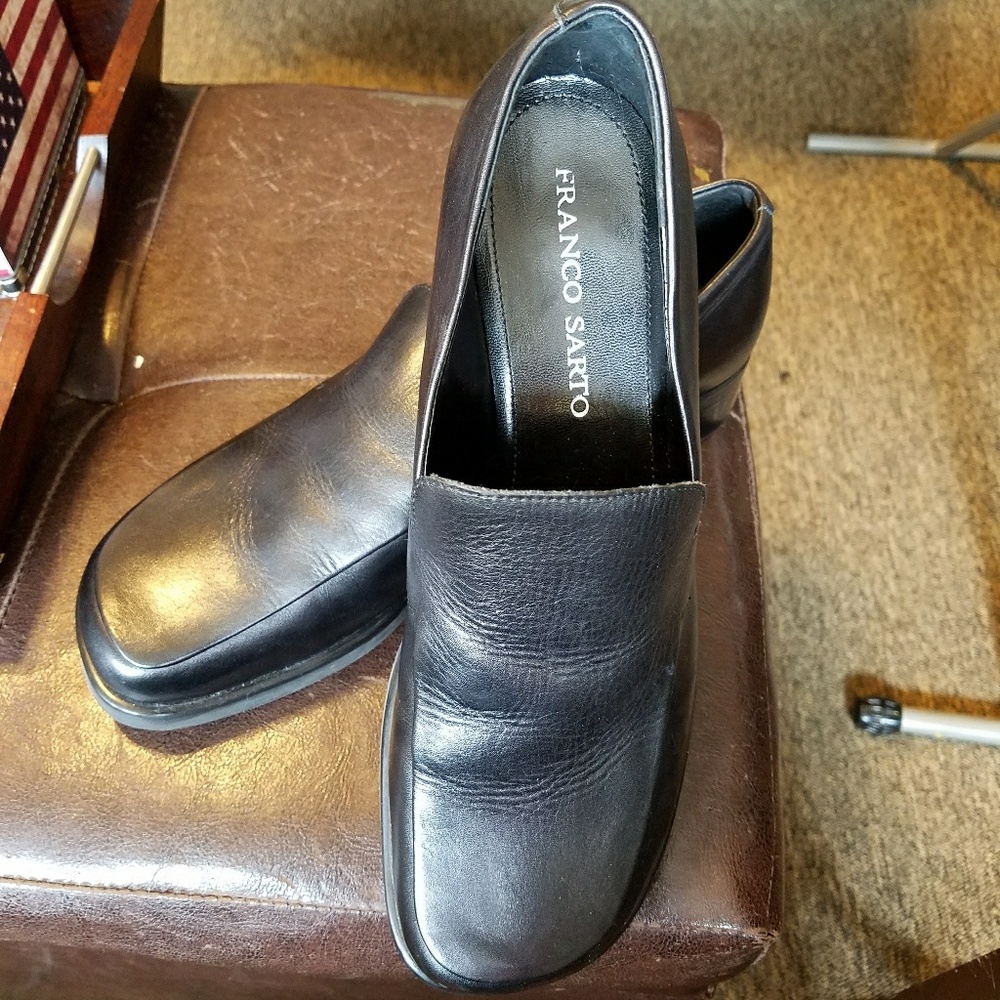 Franco Sarto women's black dress shoes size9