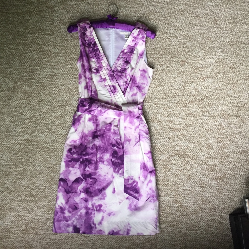NWOT! BANANA REPUBLIC  Purple Hue Dress size 2P