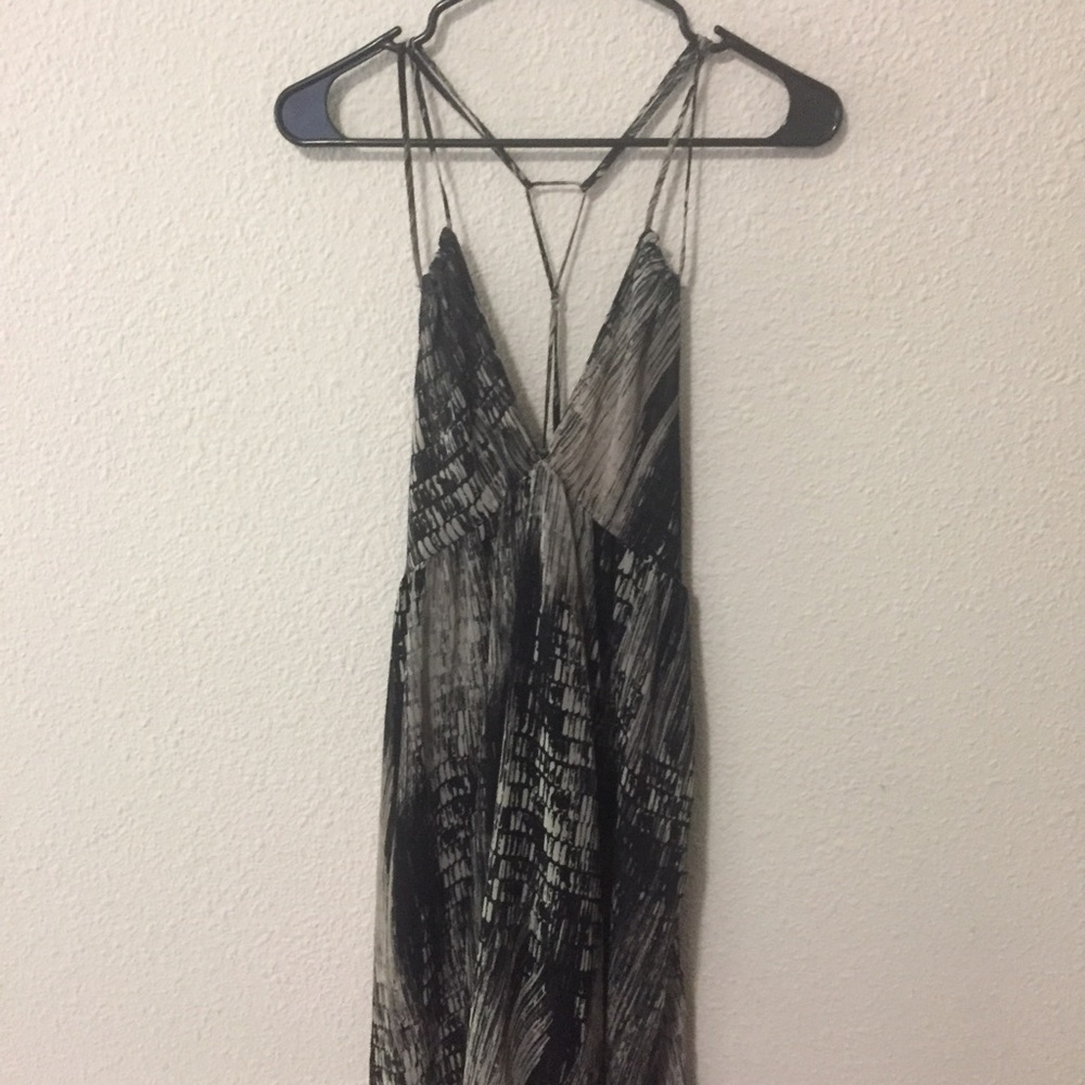 Patterned maxi dress