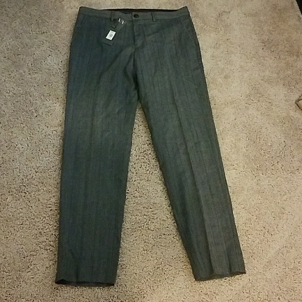 NWT Armani Exchange A|X Gray Dress Pants 34x34