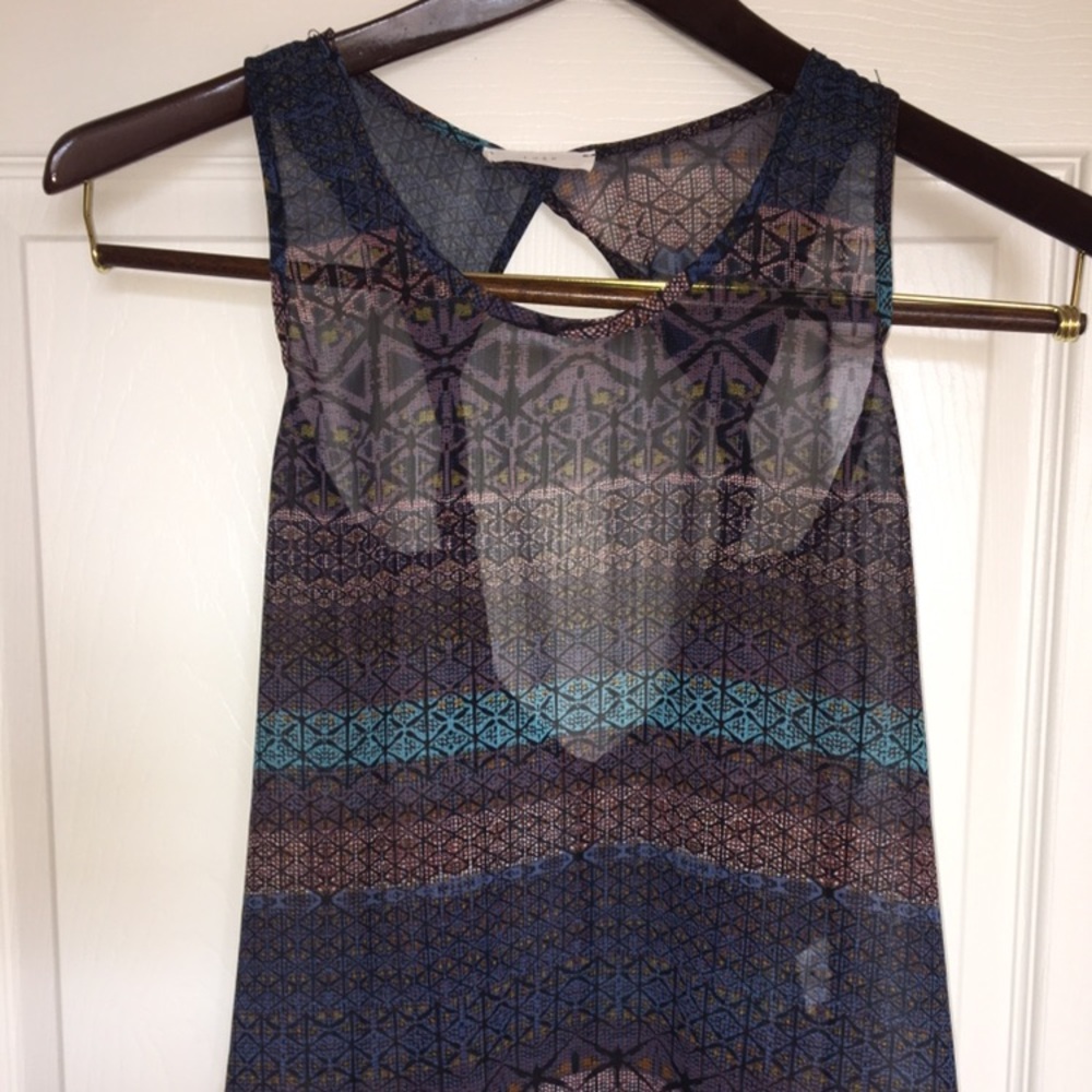 sheer tank top