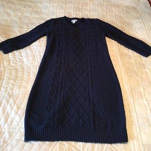Old Navy XS navy sweater dress