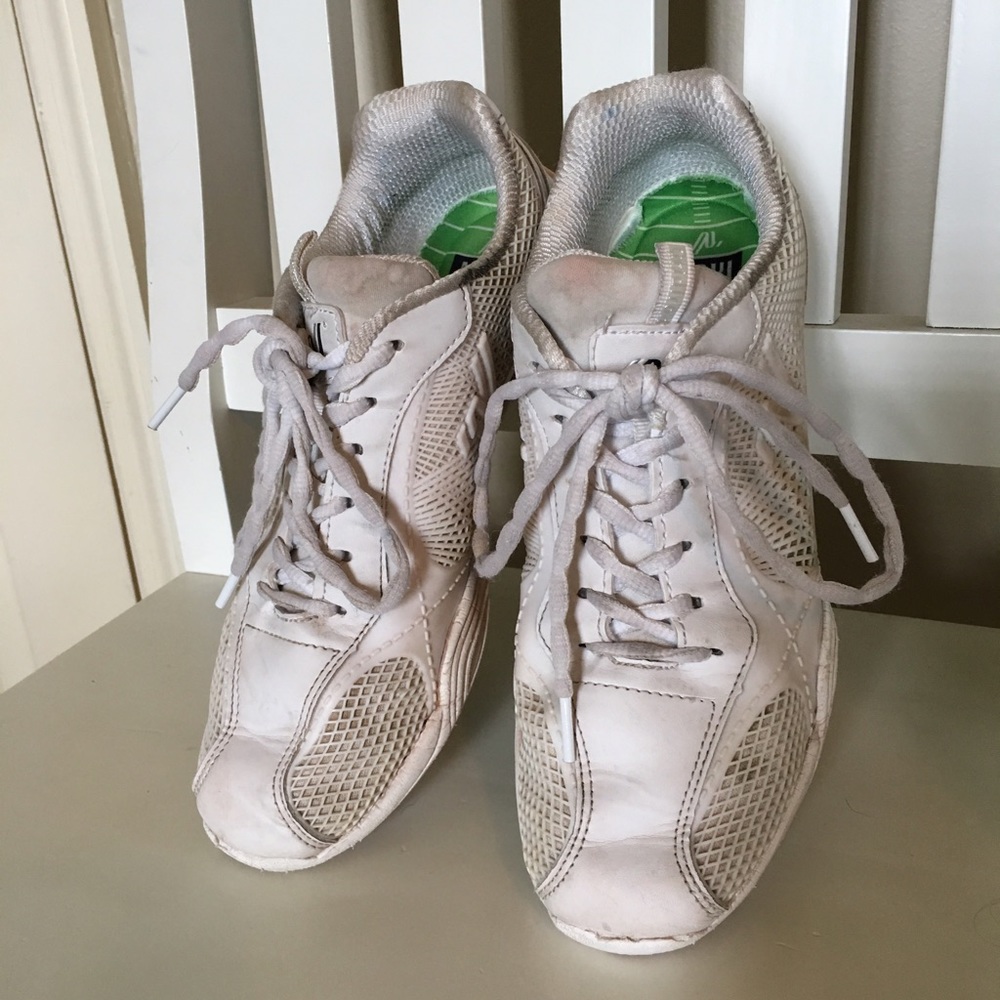 Varsity grid iron cheer shoes