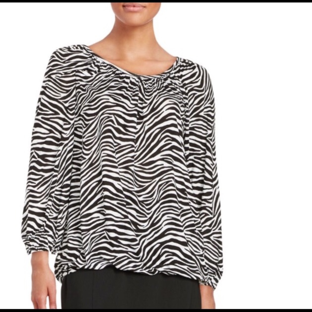 Michael Kors Peasant Top
