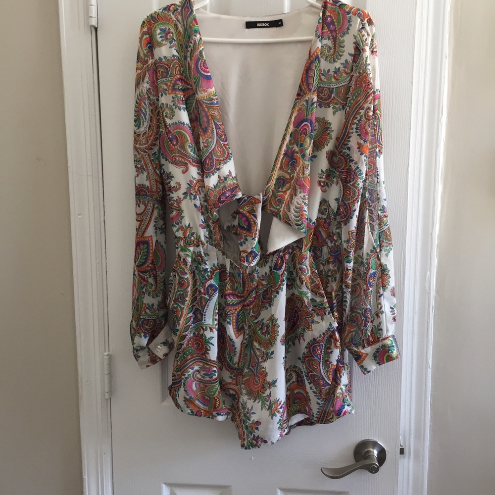 MULTICOLORED PLAYSUIT ROMPER