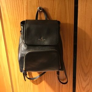 Kate Spade Black Cobble Hill Charley Backpack