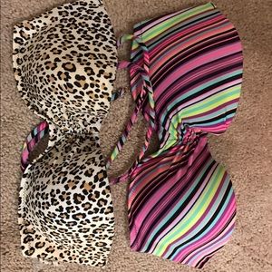 Victoria's Secret Bandeau swimsuit tops