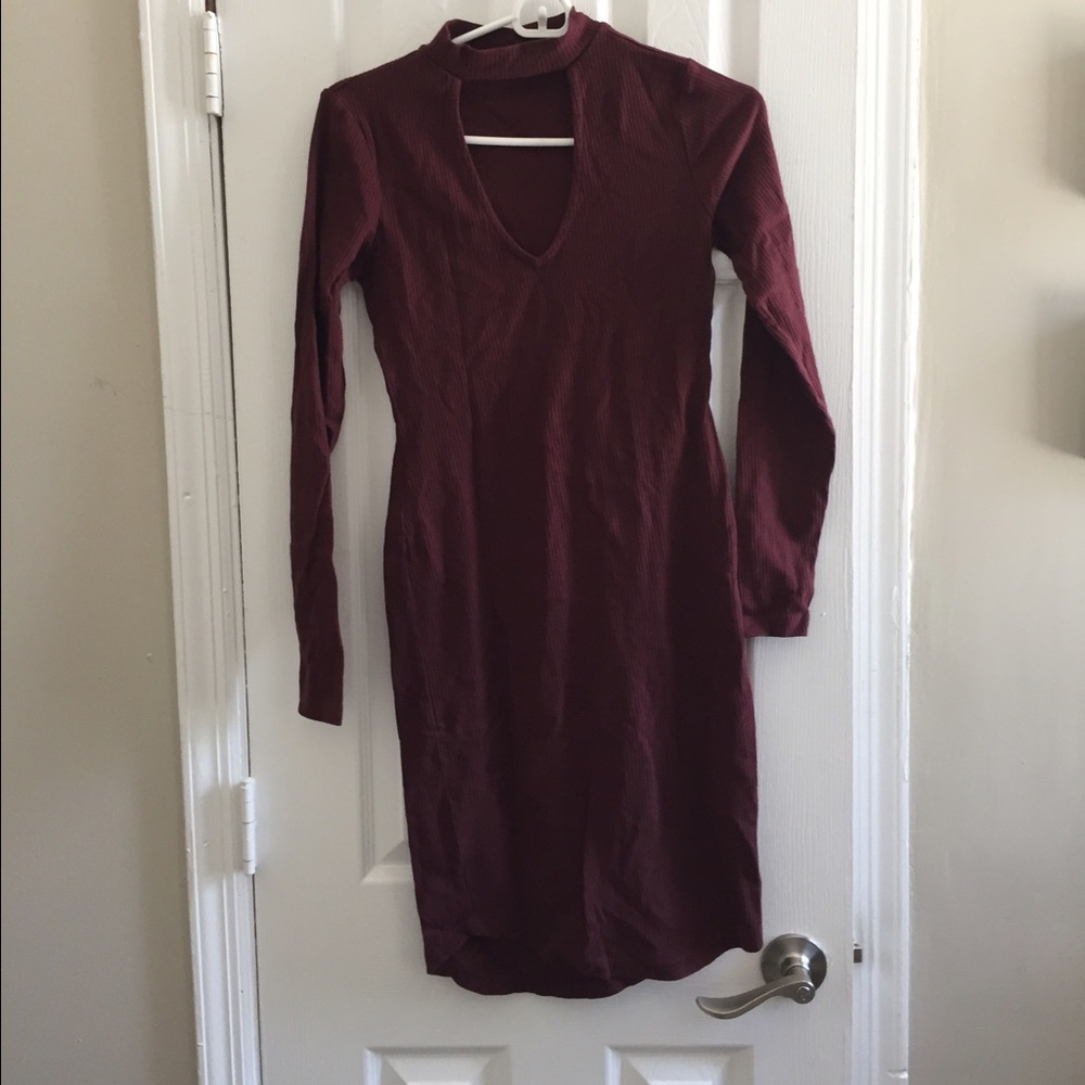 PURPLE DRESS