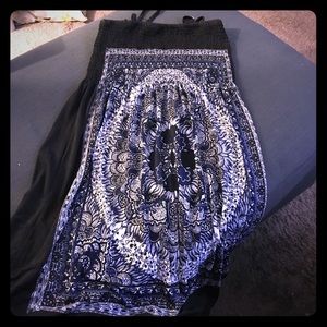 Cute dress with stretchy top