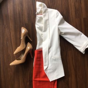White blazer