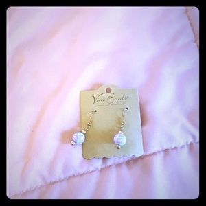 Woman's pierced earrings