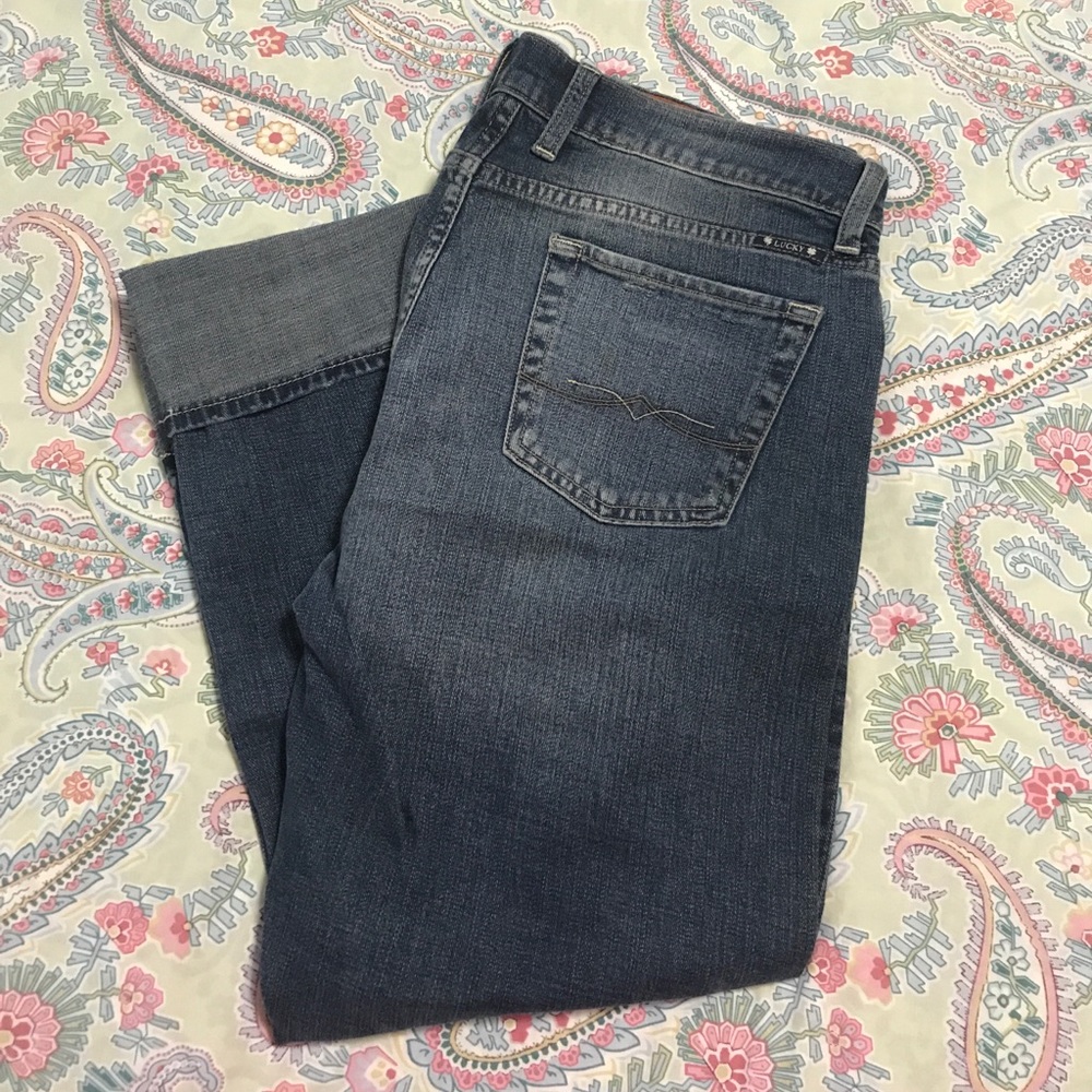 Lucky Brand Sienna Tomboy Crops -