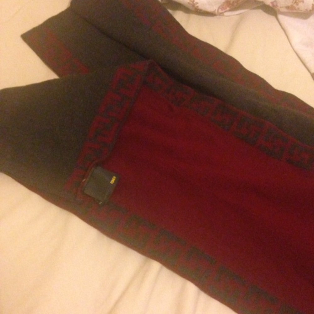 Fendi wool scarf